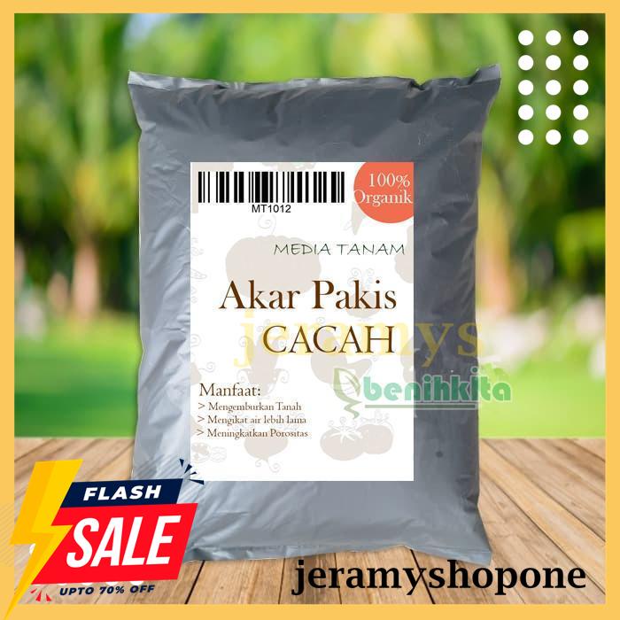 DISKON MEDIA TANAM AKAR PAKIS CACAH OVEN 1KG 