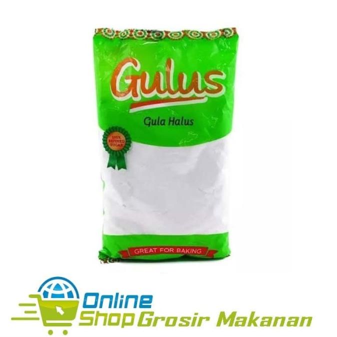 

Bahan Dasar / Gula Tepung / Gula Halus /Gula Bubuk / GULA GULUS 500 Gr