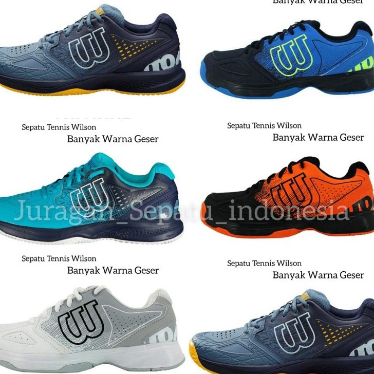 ✦Promo✦ - Sepatu Wilson Rush Pro Sepatu Tenis Meja Wilson BNIB Original
