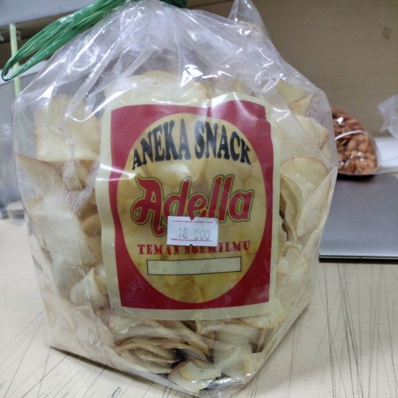 snack adella kripik singkong 500gr