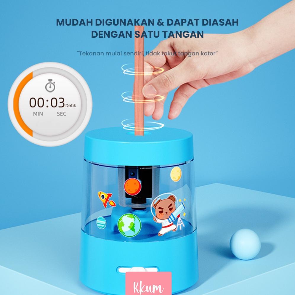 

Murah Rautan Pensil Elektrik/ Electric Sharpener Cute/ Rautan Pencil Otomatis Hlt15