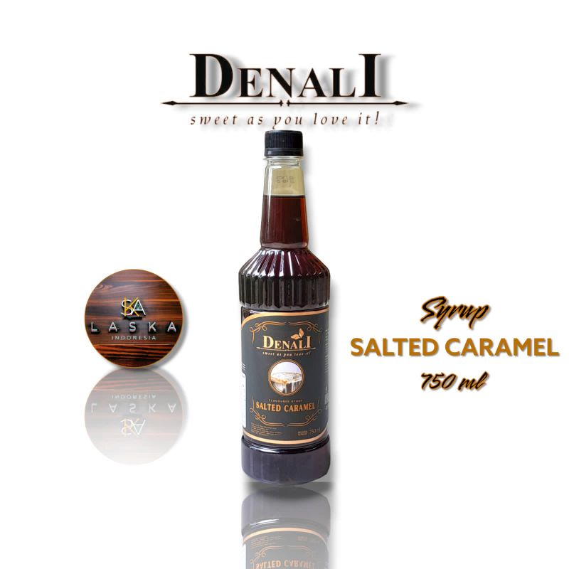 

Denali Syrup Salted Caramel 750 ml - Sirup Denali Salted caramel Ala Cafe-Premium syrup