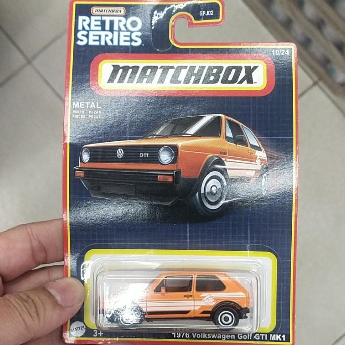 Hotwheels Vw Golf Retro