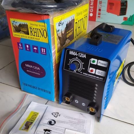 Baru MESIN LAS RHINO MMA 120A-900WATT / MESIN TRAVO LAS RHINO 120A-900WATT Top 947