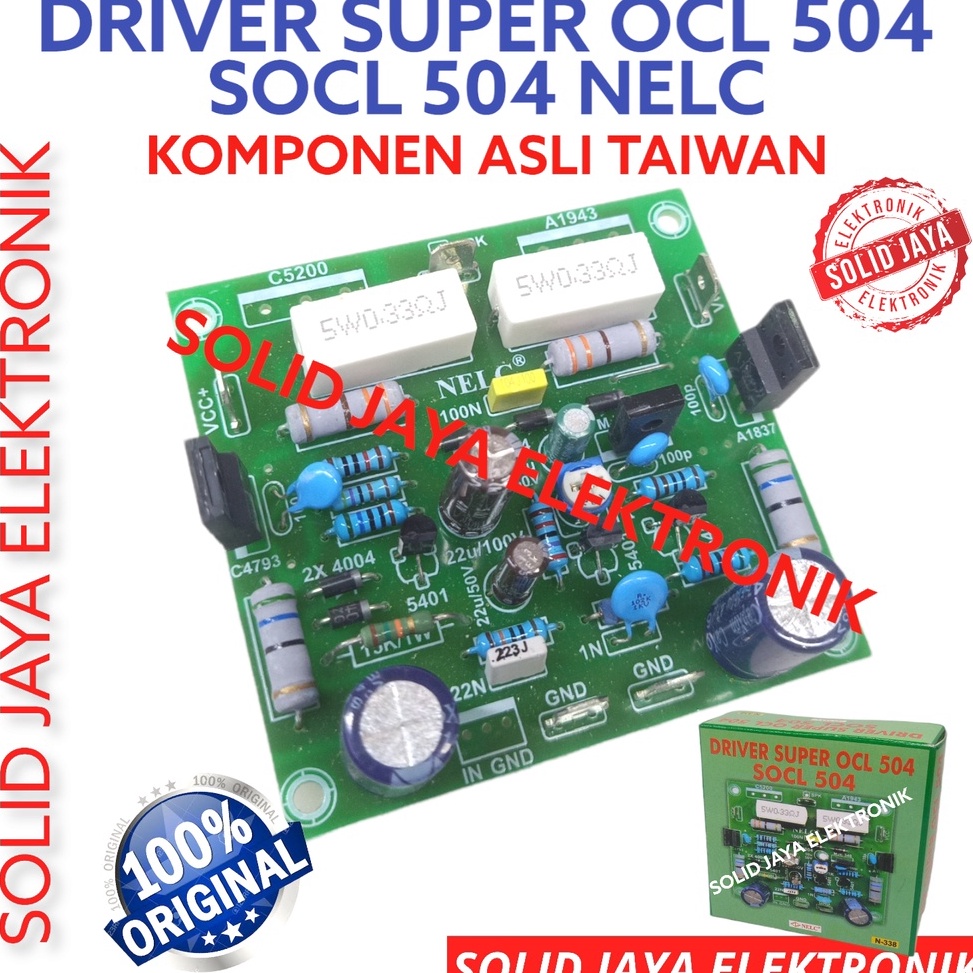 NU KIT DRIVER POWER SOCL 504 SUPER OCL 504 SOCL504 DRIVER AMPLI AMPLIFIER SOUND SOCL-504 SUPER OCL-5