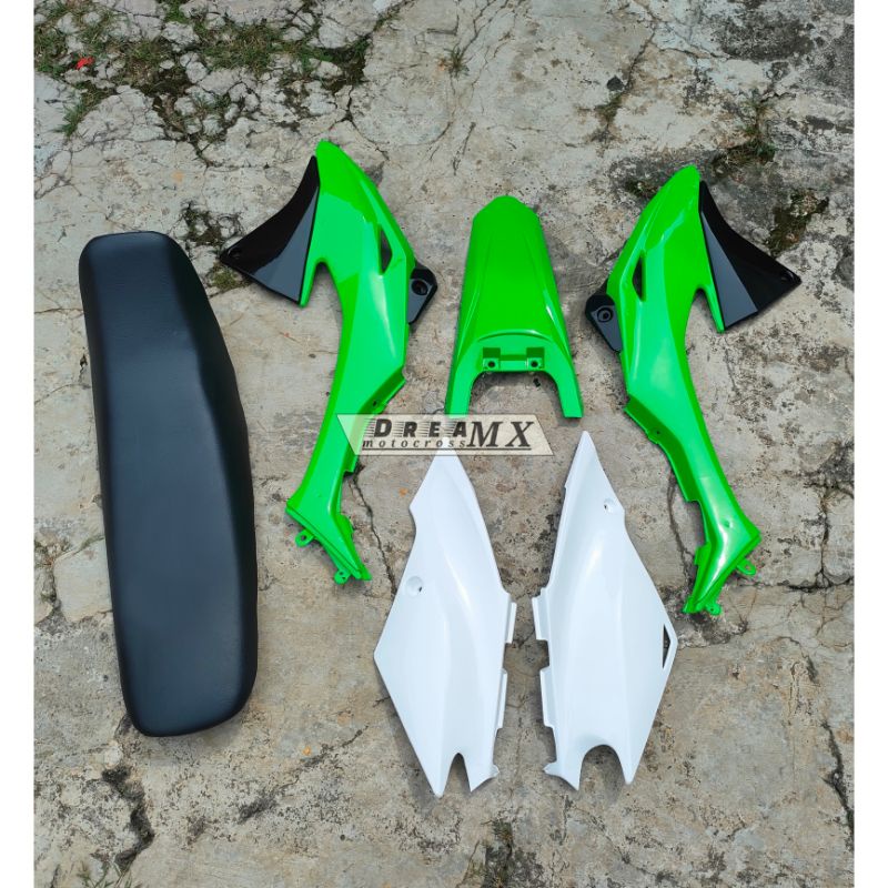 Body set Klx 150 bf plus jok Body Supermoto Klx bf PNP Klx 150 s l Dtracker lama