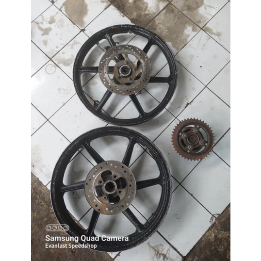 velg original honda sonic 125 copotan motor garansi sparepart