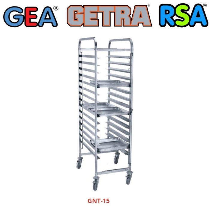 GETRA GNT-15 TROLI FOOD PAN LOYANG GN PAN TROLLEY ROTI ORIGINAL