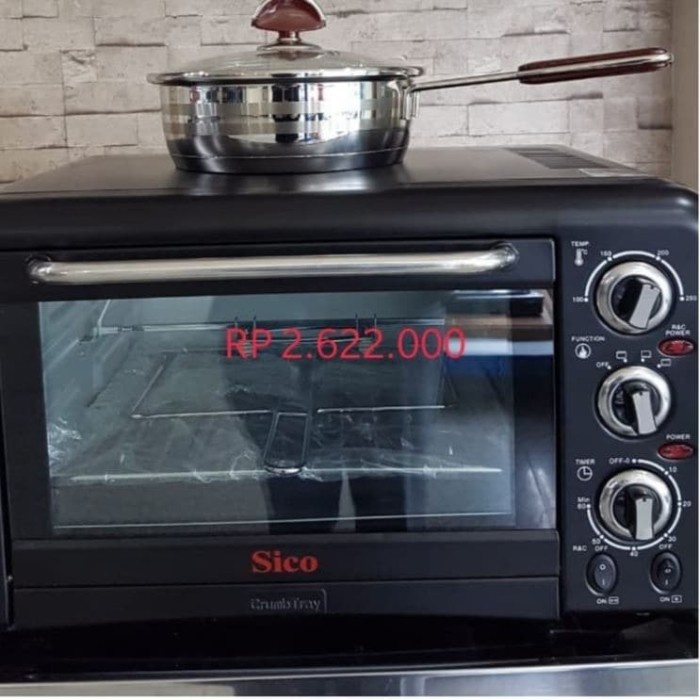 Sico Oven Terallon Kapasitas 19 Liter Plus Bonus