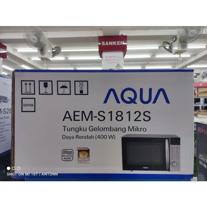 Promo Oven Microwave Aqua Aem-S 1812 S Aems 1812 S