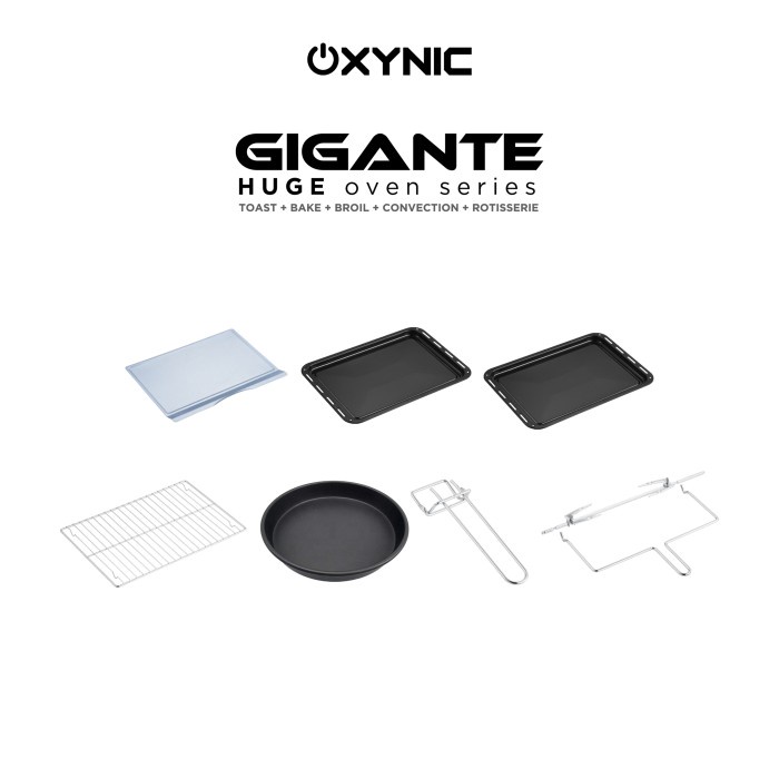 Oxynic Aksesoris Gigante Oven Bake Tray Oven Rack