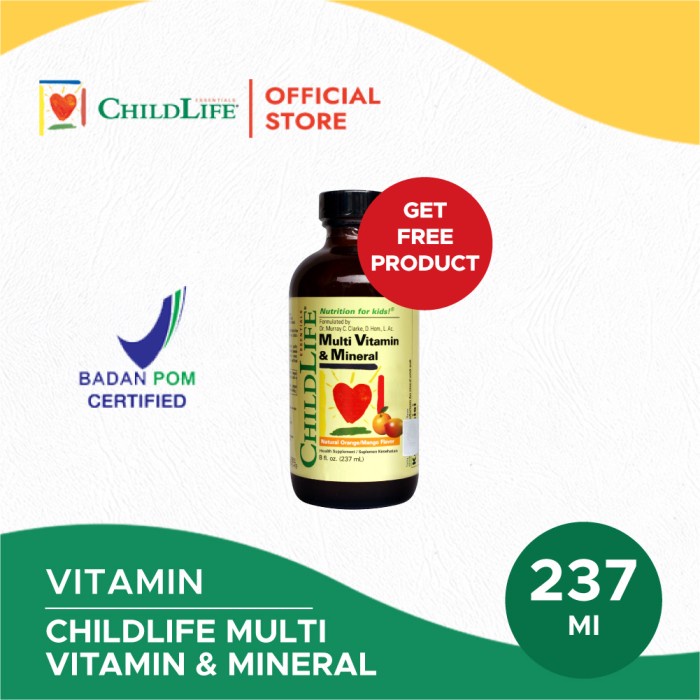 CHILDLIFE MULTIVITAMIN - 8OZ