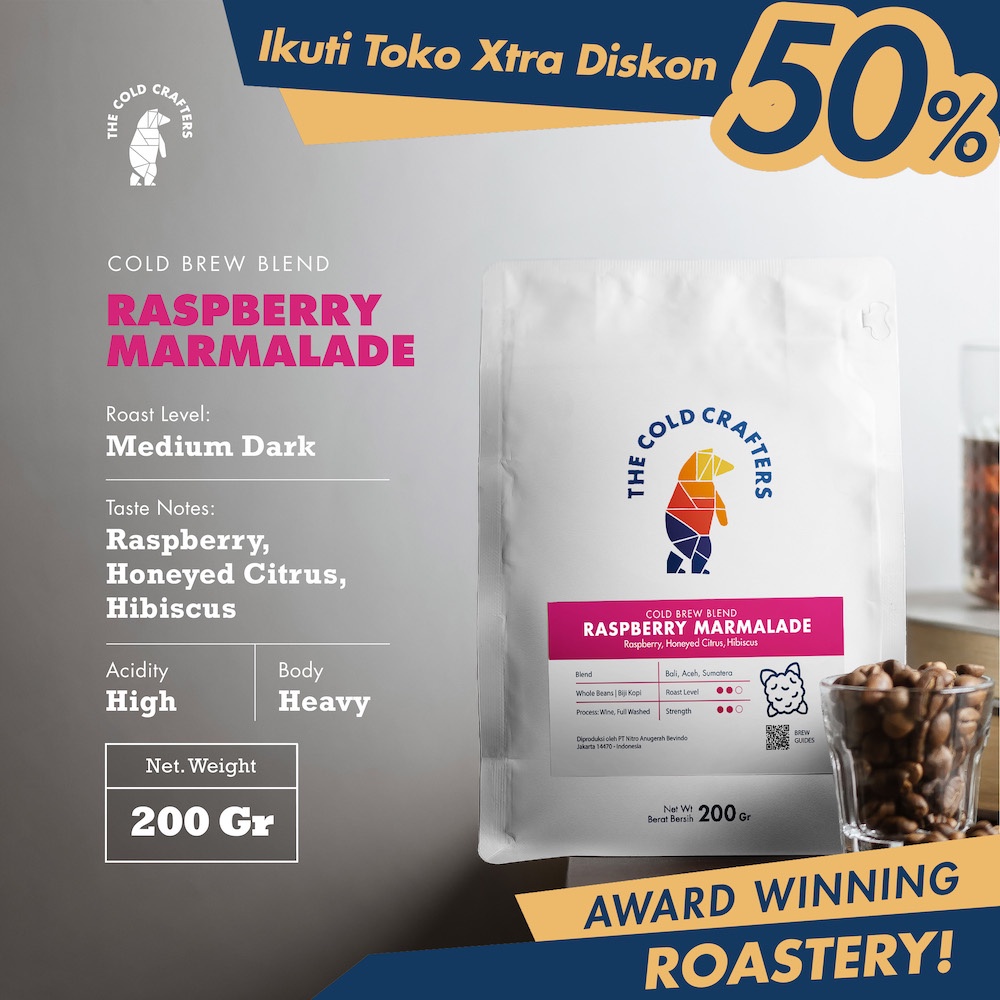 

Raspberry Marmalade Arabica Coffee Kopi Arabica Bji Kopi Bubuk