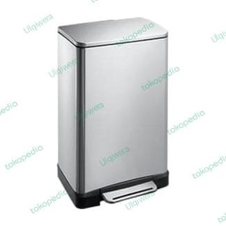 Eko 30 Ltr Tempat Sampah Stainless E-Cube