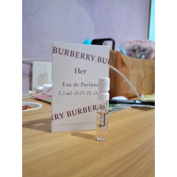 vial Burberry her