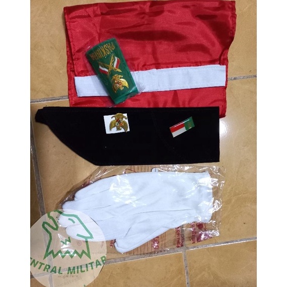 WWHM4176  Paskibra Satu Set - Atribut Paskibra Lengkap