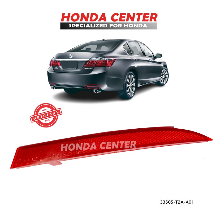 Lampu reflector mata kucing bumper belakang mobil honda hrv 2022 2023 terlaris
