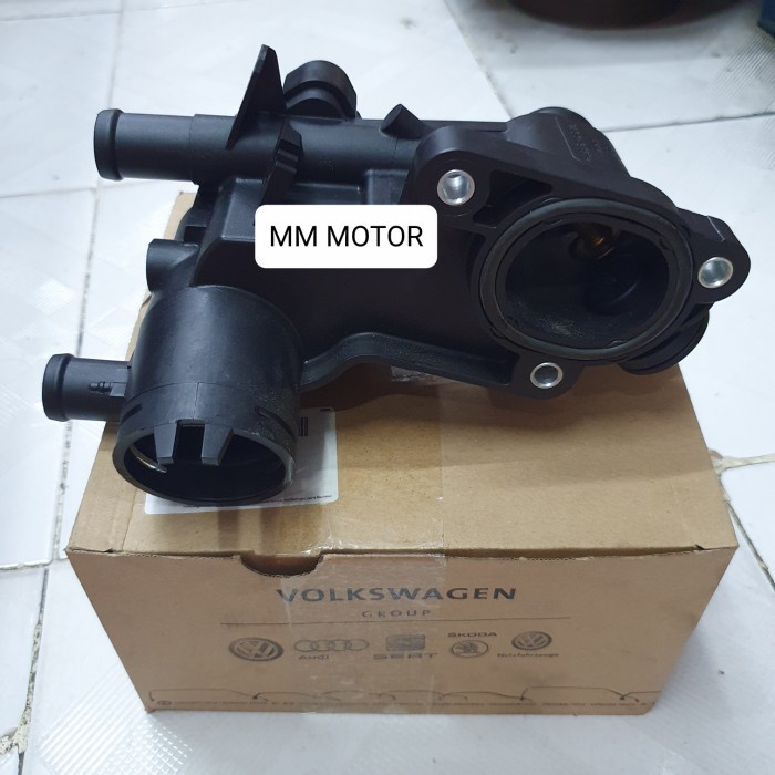 Thermostat Housing VW Polo 6R 1.400 original Volkswagen terbaik