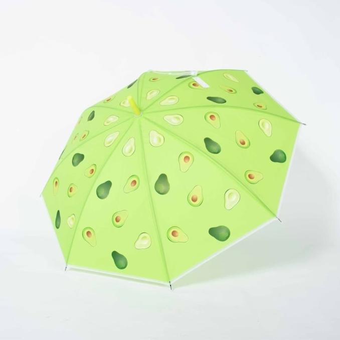 sale Payung tongkat - transparan motif buah termurah