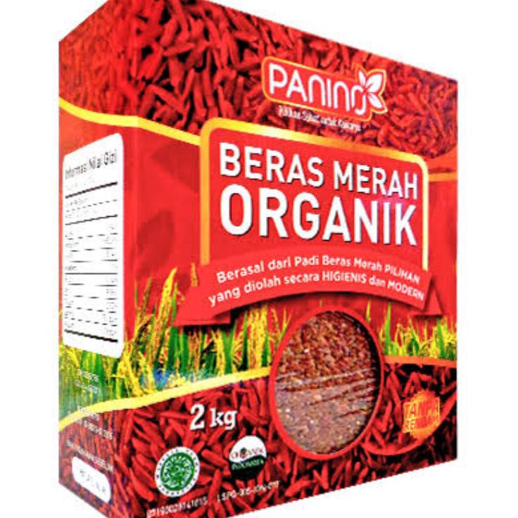 

KBSC6895 BERAS MERAH ORGANIK KEMASAN VAKUM/ ORGANIK RICE