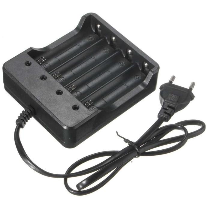 SALE Authentic Charger Baterai 18650 4 Slot Vape Vaporizer Vapor Casan Termurah