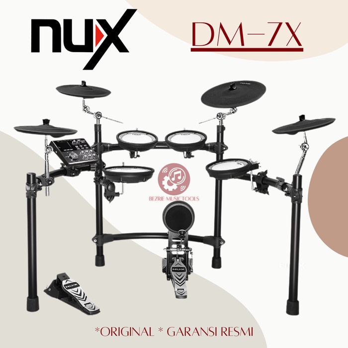Bestseller Nux Dm-7X Digital Drum Electrik Kit Nux Dm7X Original