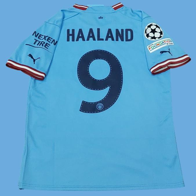 Original Jersey Manchester Cityyy 2022-23 Home Haaland Baju Bola Asli Josephinebarbarashop
