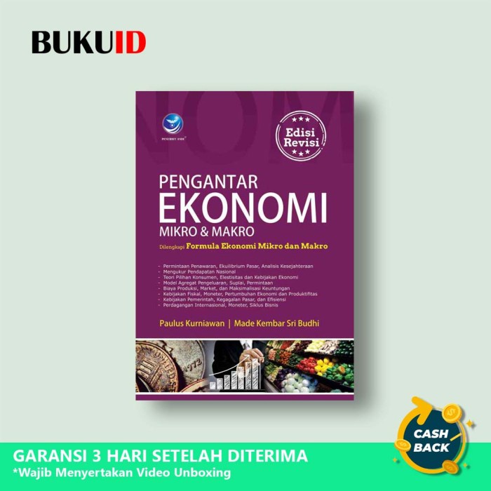 

Buku Pengantar Ekonomi Mikro Dan Makro, Edisi Revisi