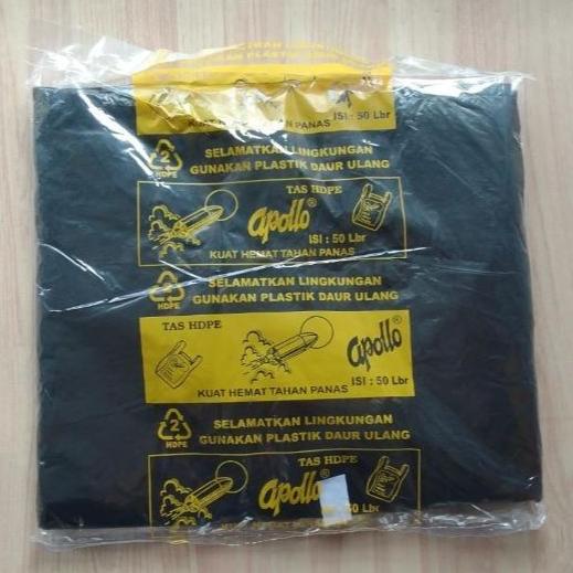 

><><><] Kresek Hitam Ukuran Besar Merk Apollo 0.15 isi 50lbr