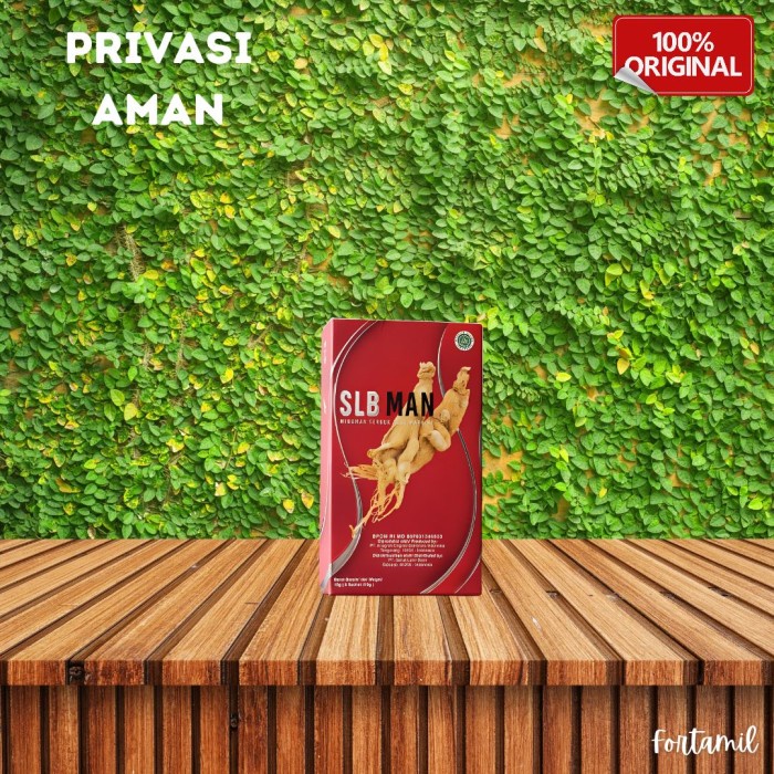Terlaris SLB Man Minuman Ginseng 1 Box Isi 5 Sachet Meningkatkan Vitalitas Pria SALE