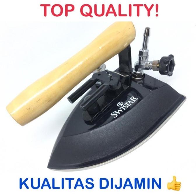 Gosokan Uap / Setrika Uap Boiler Laundry Gas Swistar 39 / 56 Lubang Matthewdarius