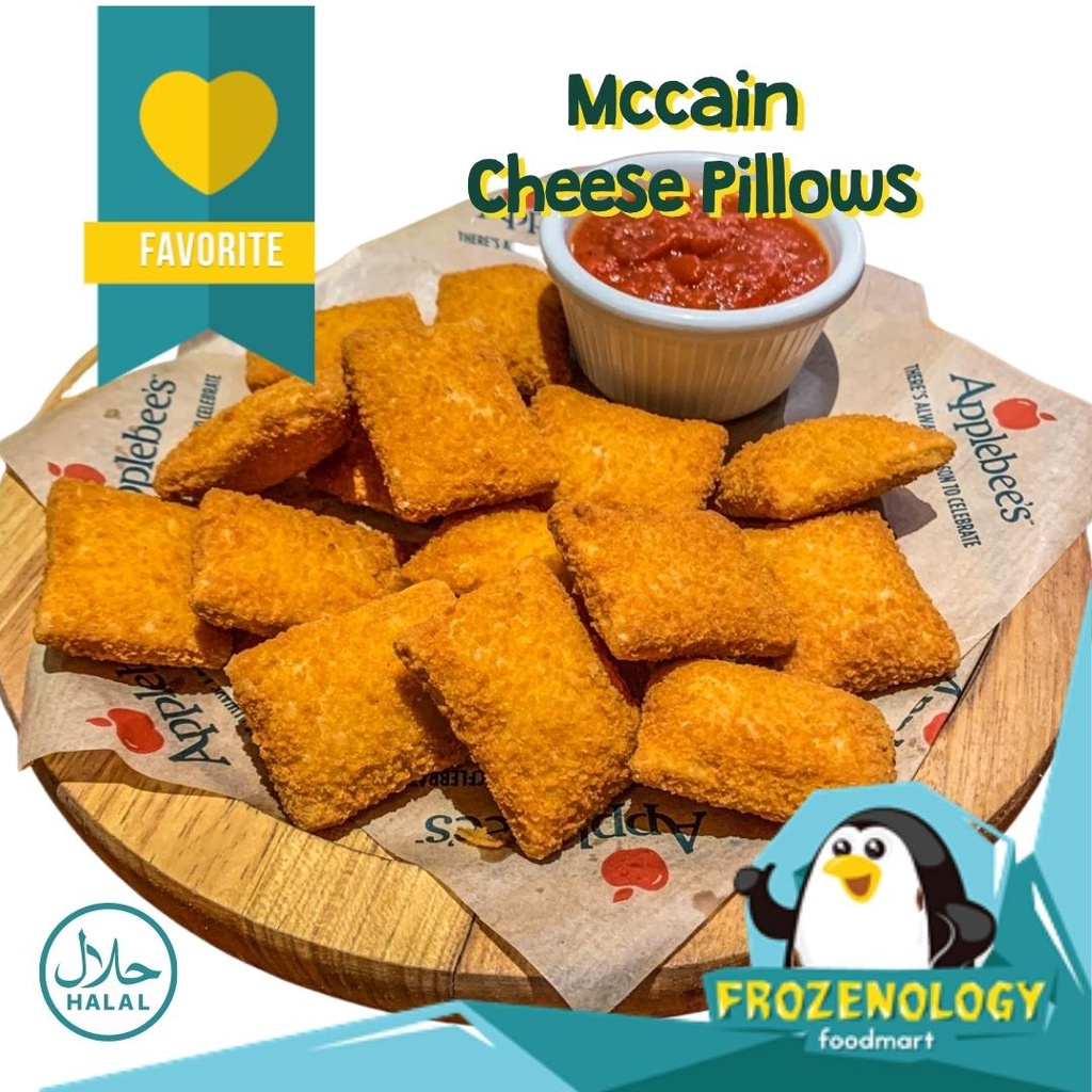 

Mccain Cheese Pillow Crispy Melty Cheesy With Gouda Cheese Bites 200G