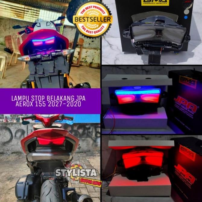 Lampu Stop Led / Stoplamp Aerox 155 Jpa Led Aksesoris Variasi Motor