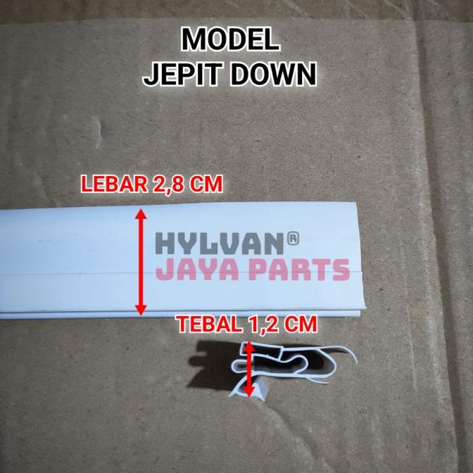 Promo GASKET KARET PINTU KULKAS TOSHIBA GLACIO MINI 50,5X44,5Cm MODEL JEPIT Murah 778