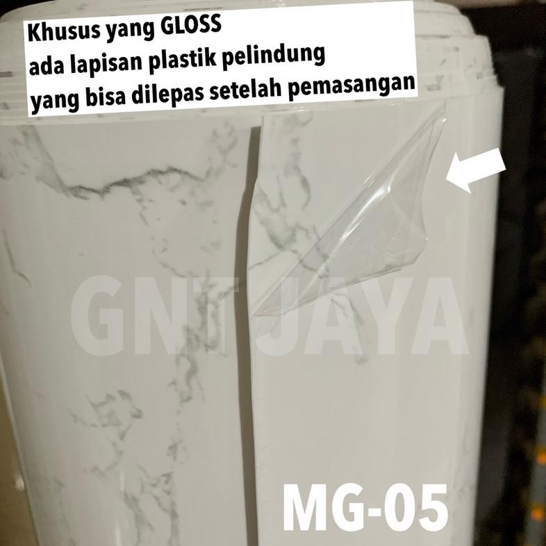 Pvc Sheet Marmer Putih Mg03 Mg05 Se522 Mg 03 05 Se 522 Premium Gloss Doff Dop Kilap Glossy White Mar