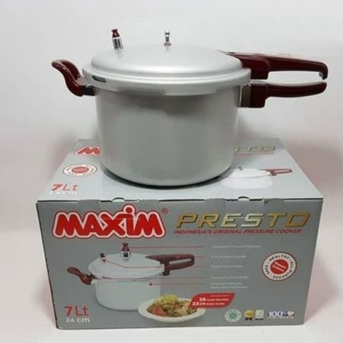 

MAXIM-7L Maxim Panci Presto 7 Liter 24CM