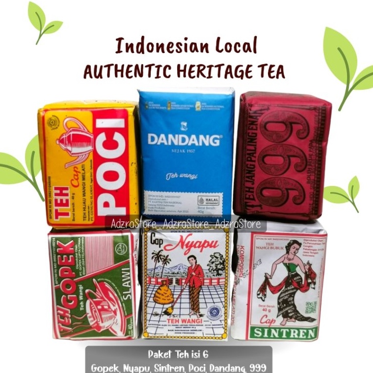 

NTHG0875 Teh Tubruk Racikan Solo Paket isi 6 Poci