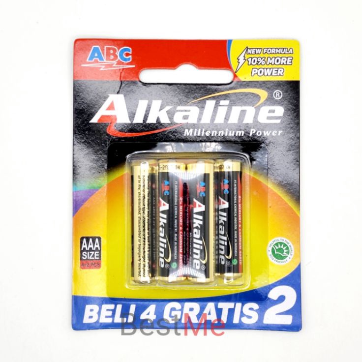 JZFS5449  Batu Baterai Baterei Alkaline ABC / Battery AAA / A3