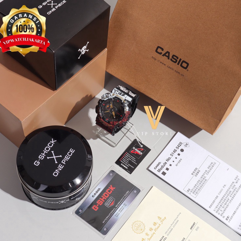 MNQV6948  ✅COD✅ Jam Tangan G-Shock One Piece/Dragon Ball Limited Edition Water resistance + BATERAI 