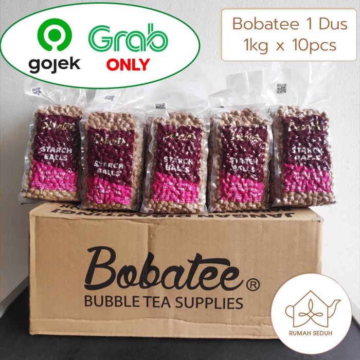 

Terlaris Bobatee 1 Karton Isi 1Kg X 10 - 1 Dus Pearl Boba Mutiara