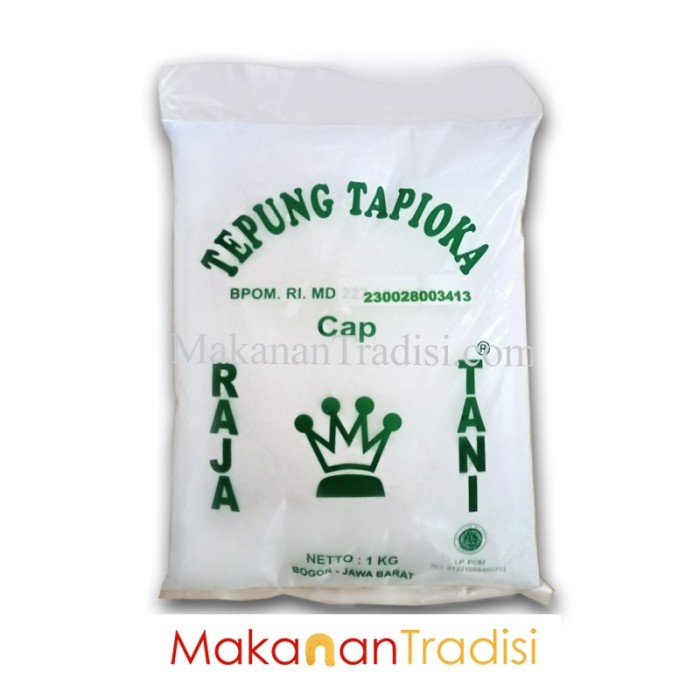 

Terlaris Tepung Tapioka Raja Tani 10 Kg