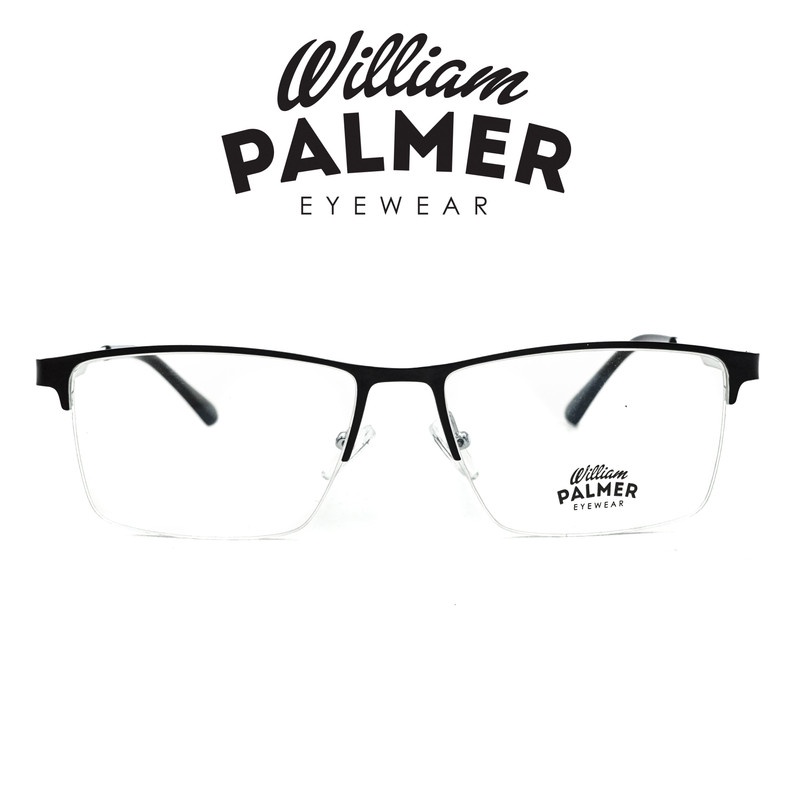 William Palmer Kacamata Pria Wanita Metal 2313 C5 Black