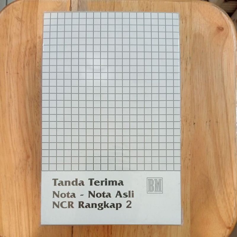 

buku tanda terima 2 ply merek BM 1 pak