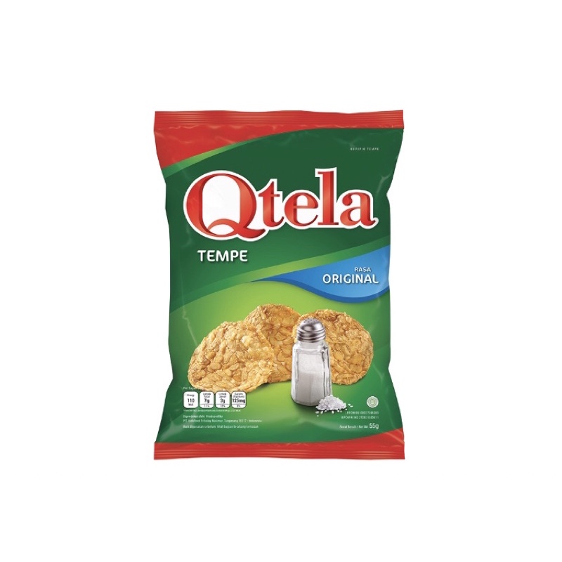 

Qtela Tempe Singkong 55g Original Cabai Rawit Barbeque Rumput Laut