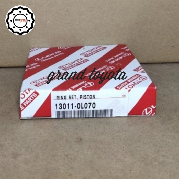 Ring Seher/Piston Std Hilux Fortuner 2KD Original 13011-0L070