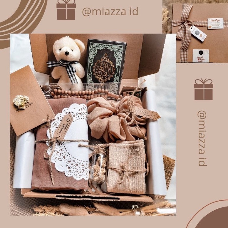 

BFKF1480 PAKET HADIAH HAMPERS HIJAB SQUARE KADO ULANG TAHUN / WISUDA / LEBARAN / RAMADHAN / WEDDING GIFT BOX TERMURAH