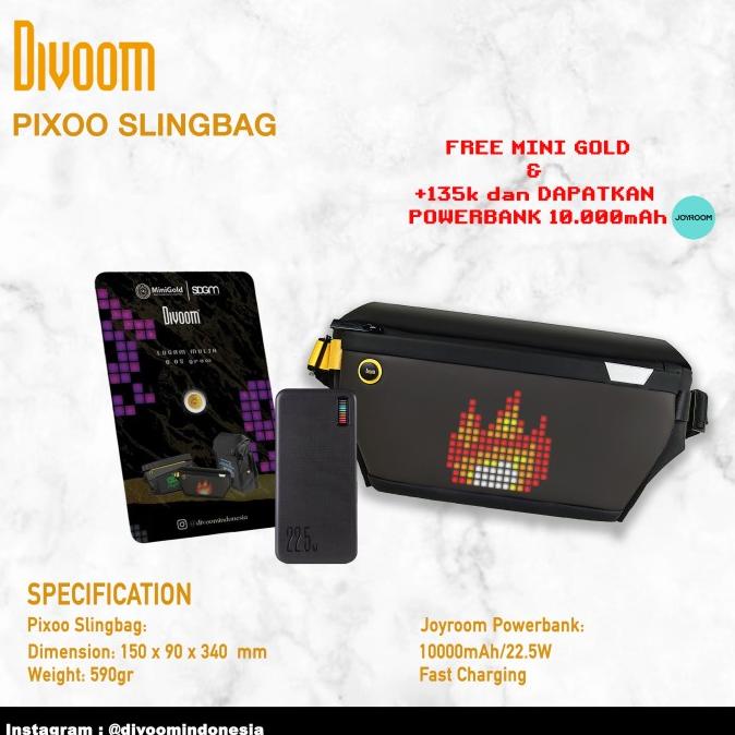 Divoom Pixoo Slingbag