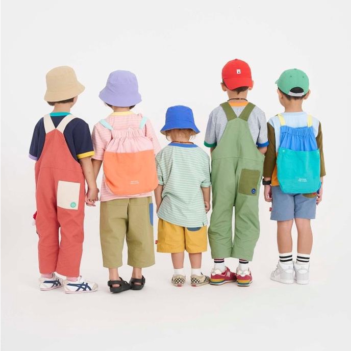 BEYOND THE VINES Kids Dumpling Backpack Nylon/tas ransel serut anak