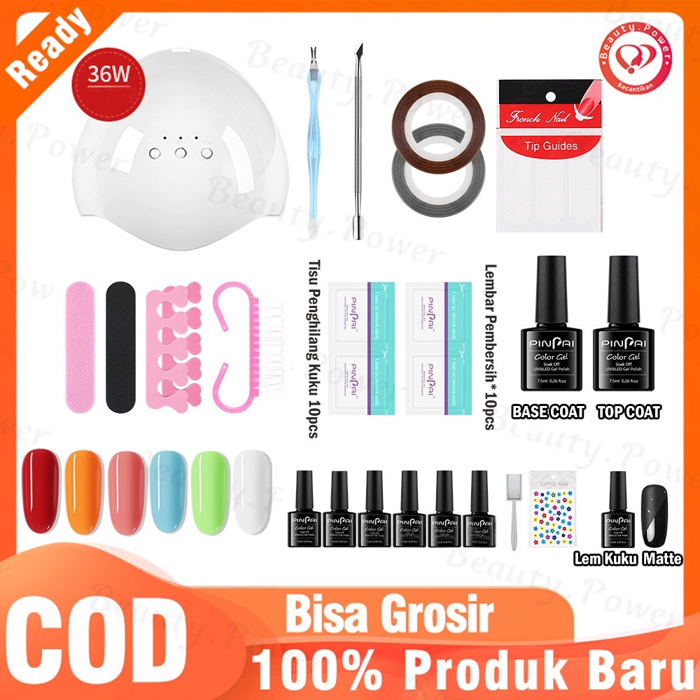 Paket Nail Art Alat Cod Bayar Di Tempat Nail Art Tools Untuk Usaha Lengkap Pemula Murah Nailart Pera