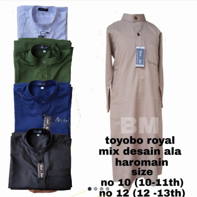 gamis jubah anak laki-laki haromain Haramain Sho-fia GALH - 30013
